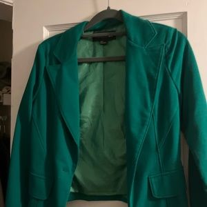 Green blazer